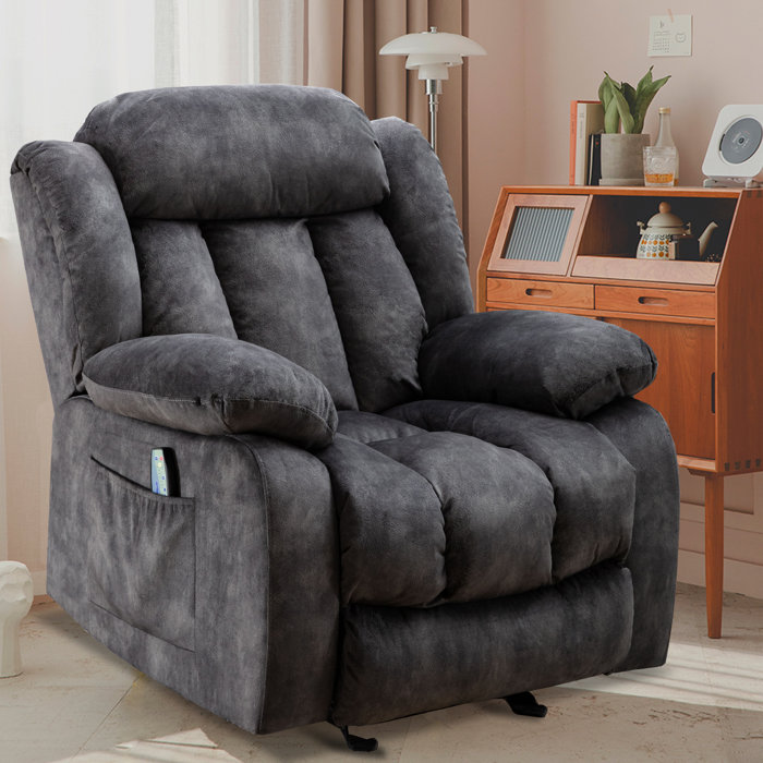 Latitude Run® Reclining Heated Massage Chair & Reviews Wayfair